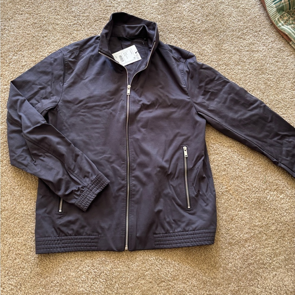 Theory Men's Dark Gray Lightweight Jacket